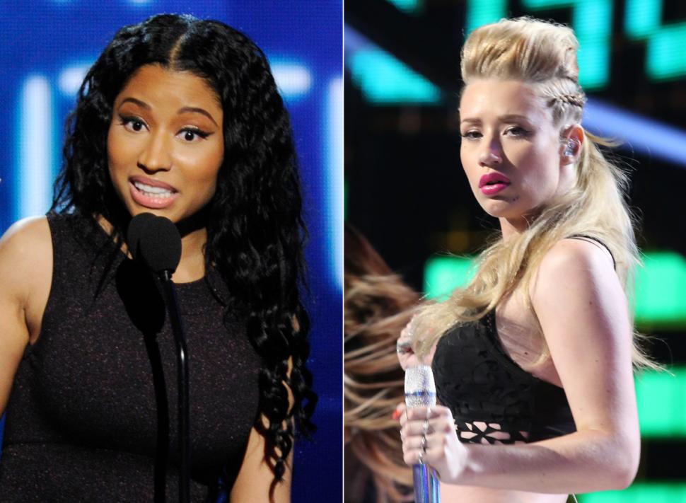 minaj iggy getty
