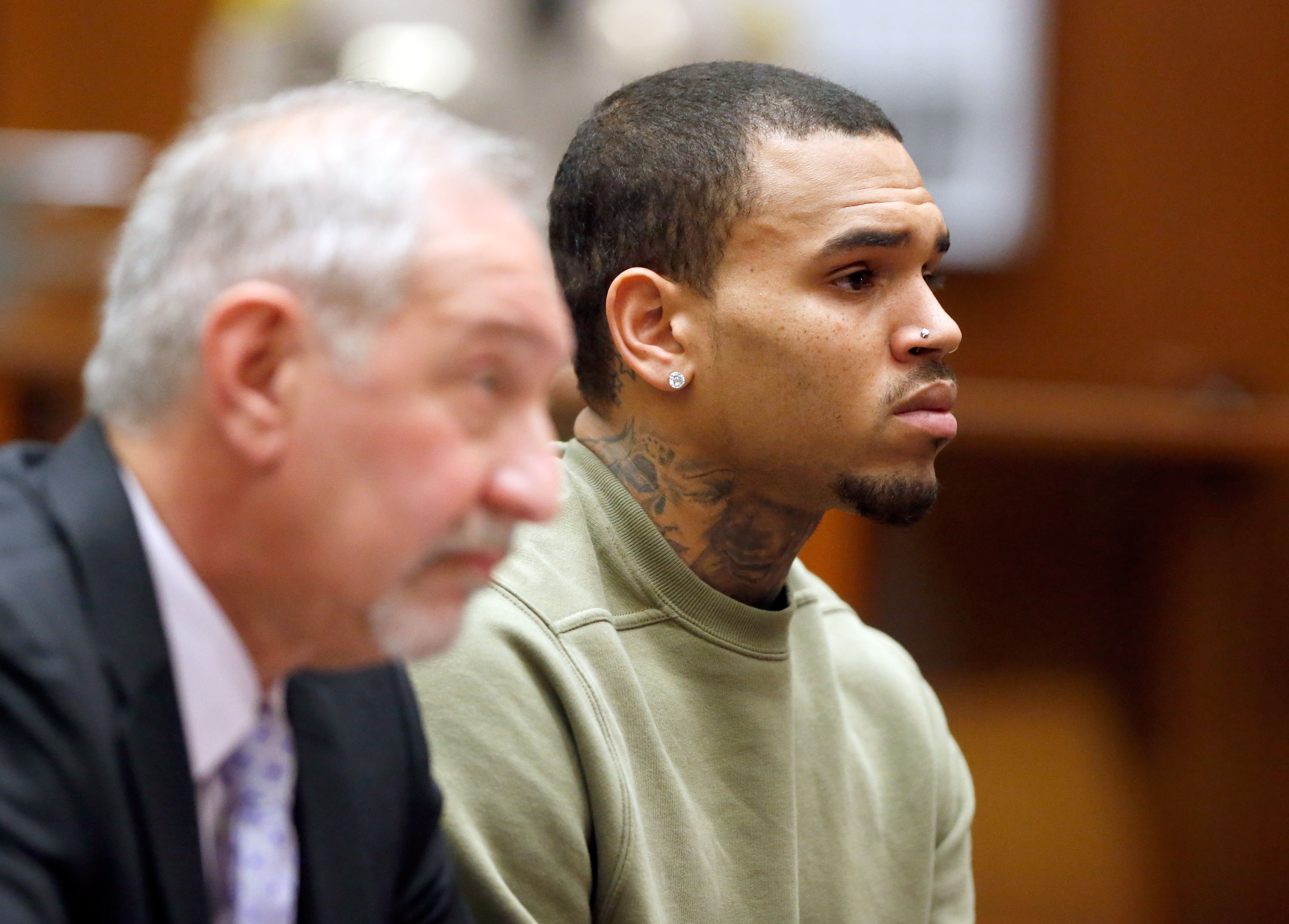 Chris Brown Court Appearance