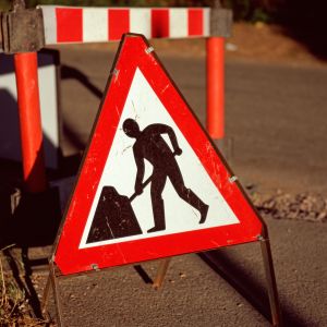 Construction sign
