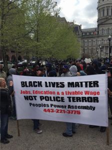 Freddie Gray Rally Baltimore
