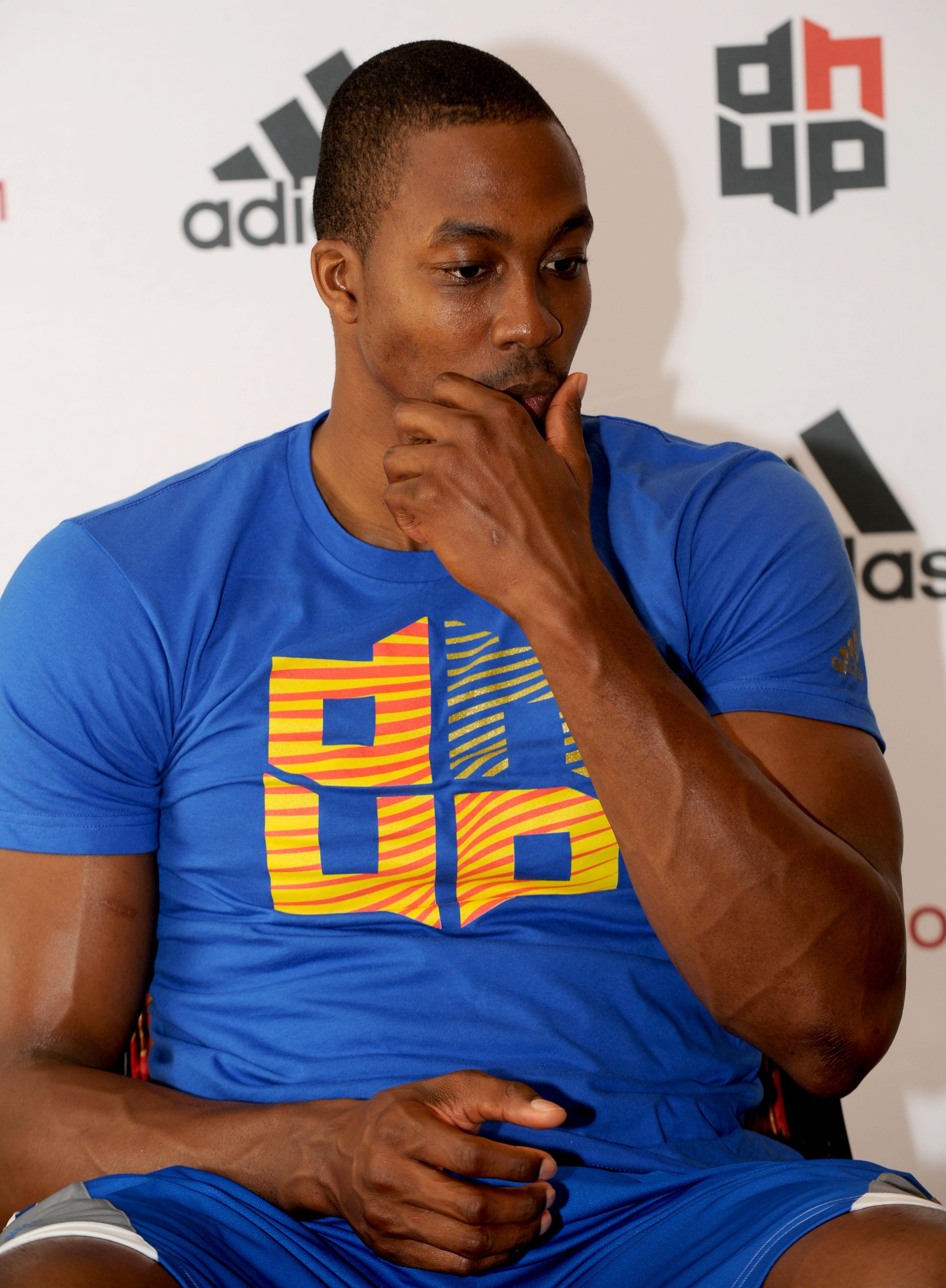 Player Dwight Howard Visits China