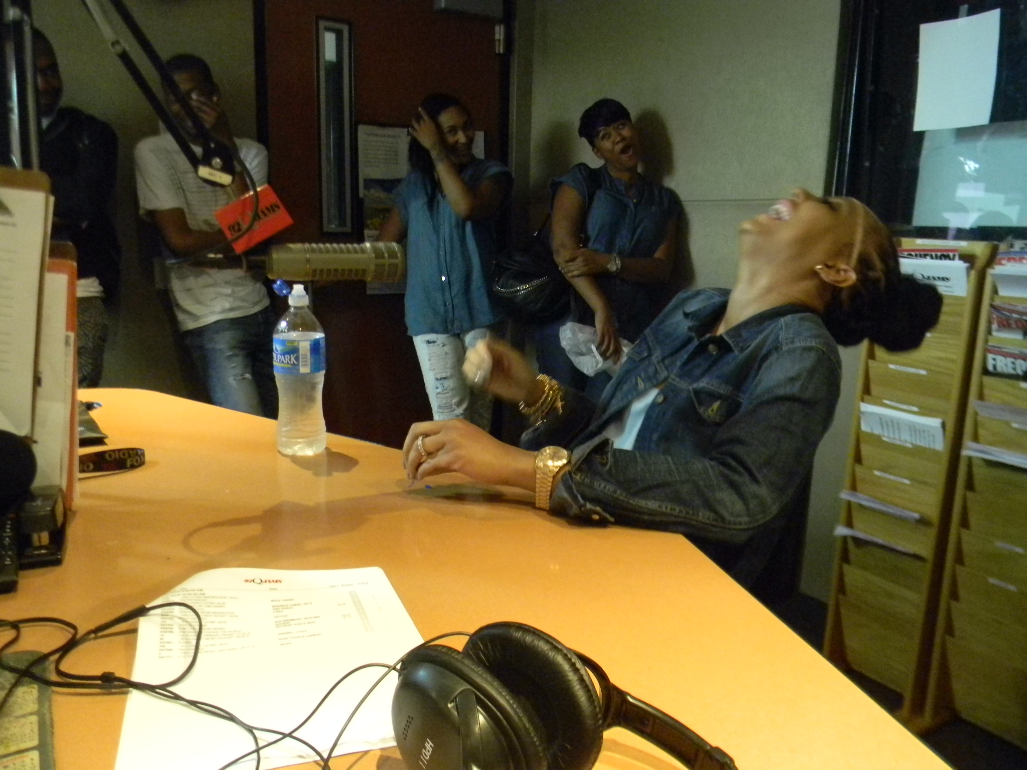 Tamar Braxton with the Fam