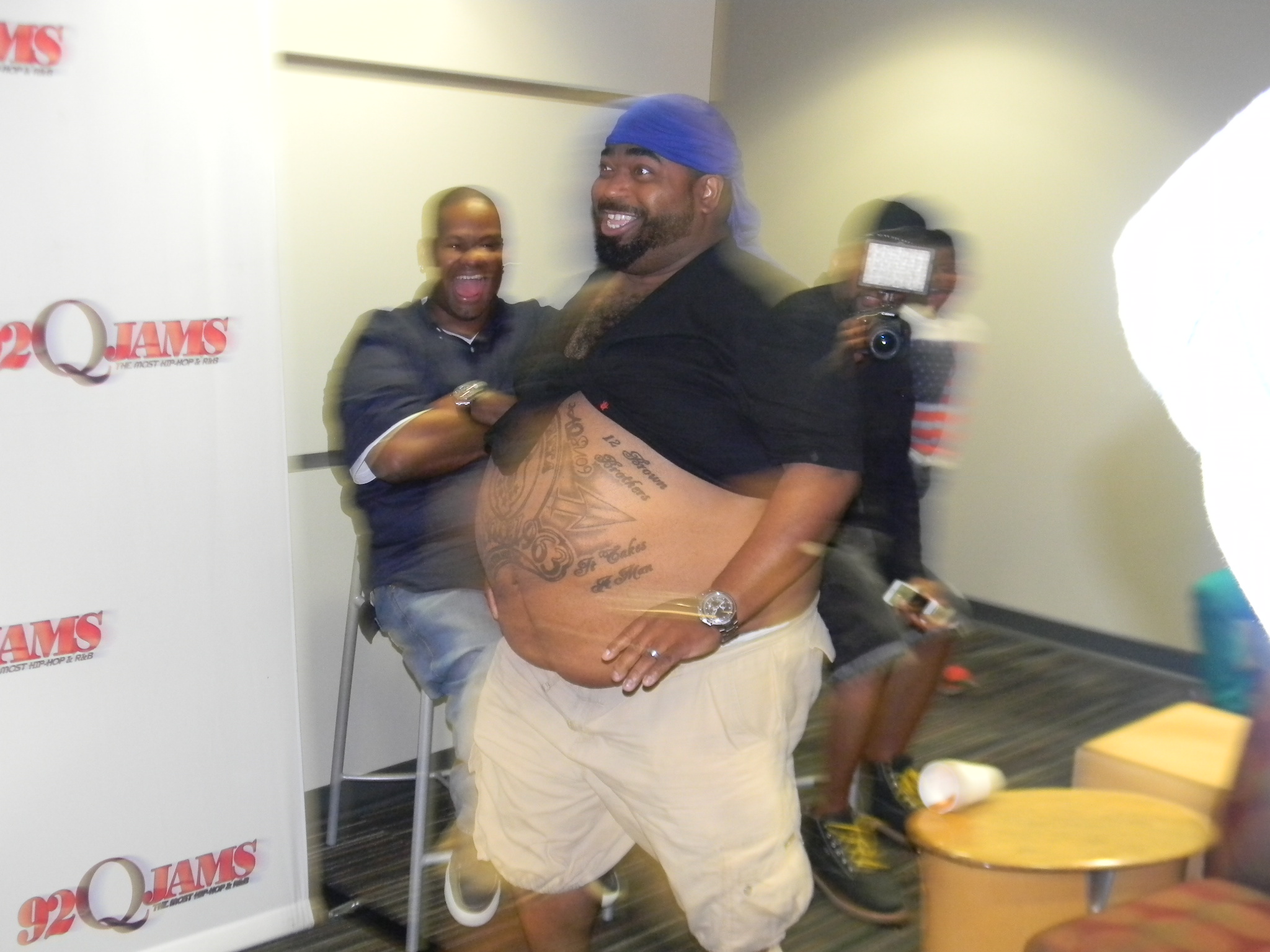 Tamar Braxton with the Fam