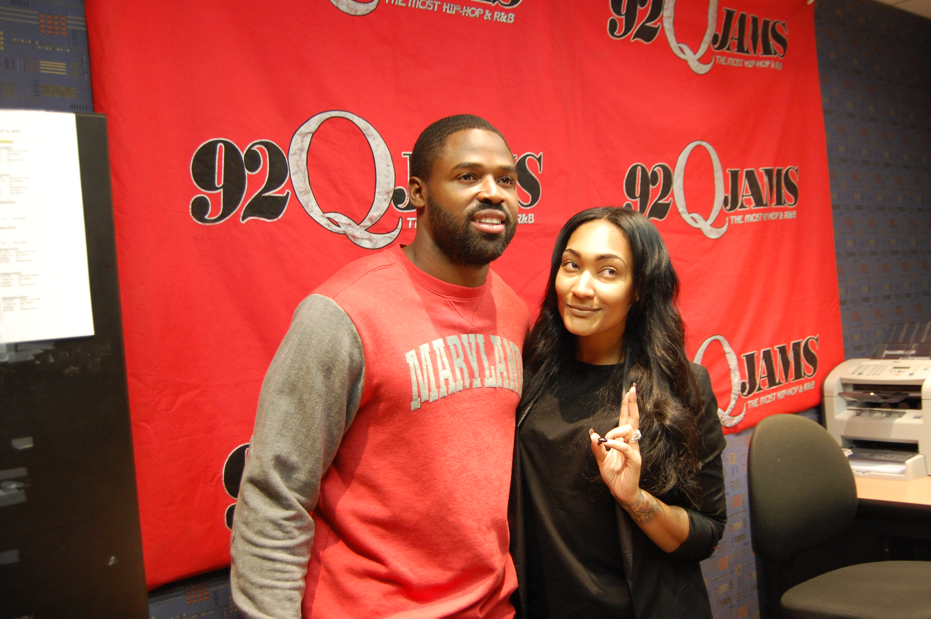 Torey Smith with The Ko Show