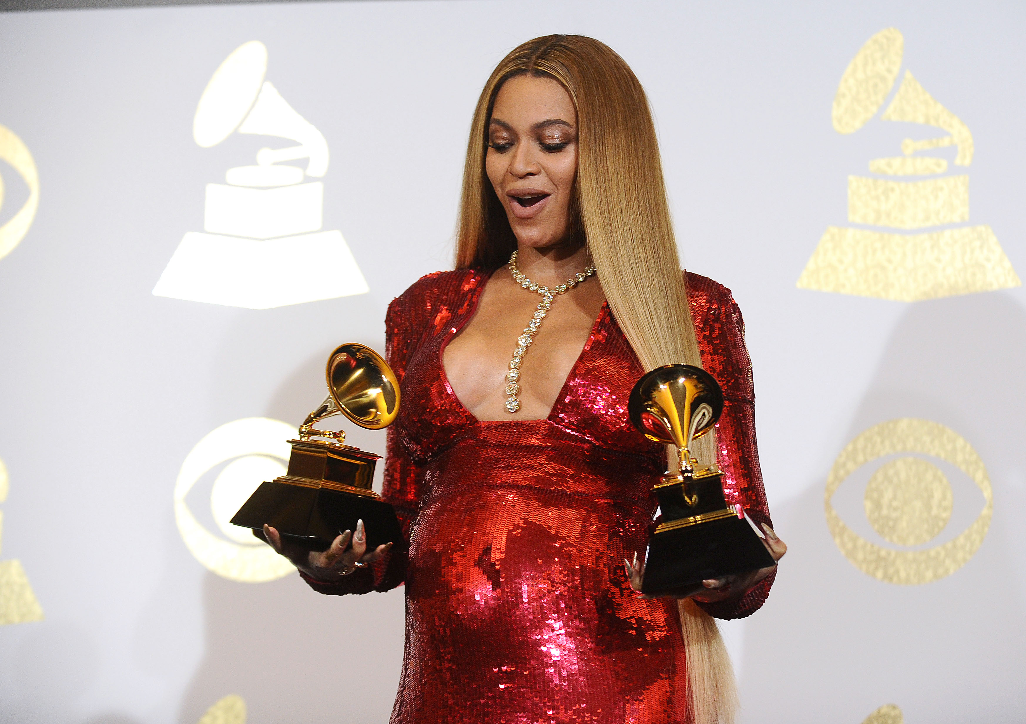 59th GRAMMY Awards - Press Room