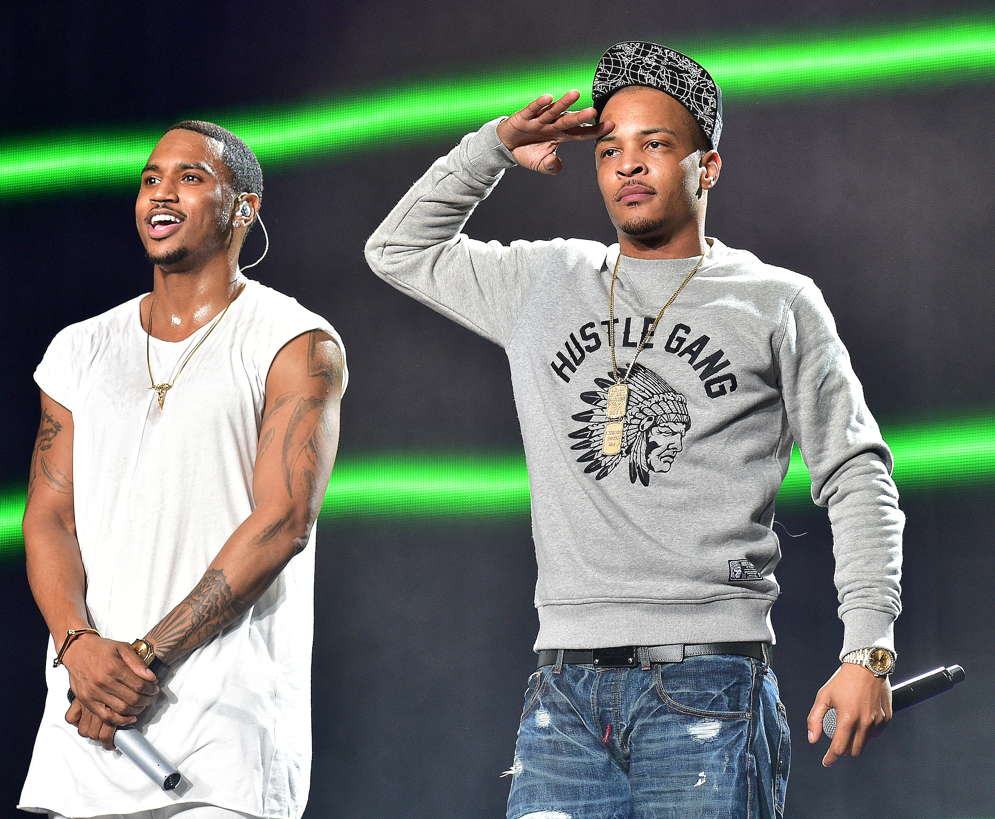 Trey Songz And Chris Brown In Concert - Atlanta, GA