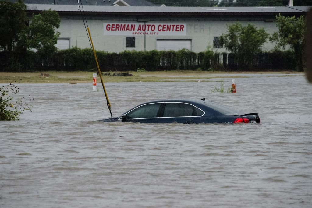 Hurricane Harvey hits Texas