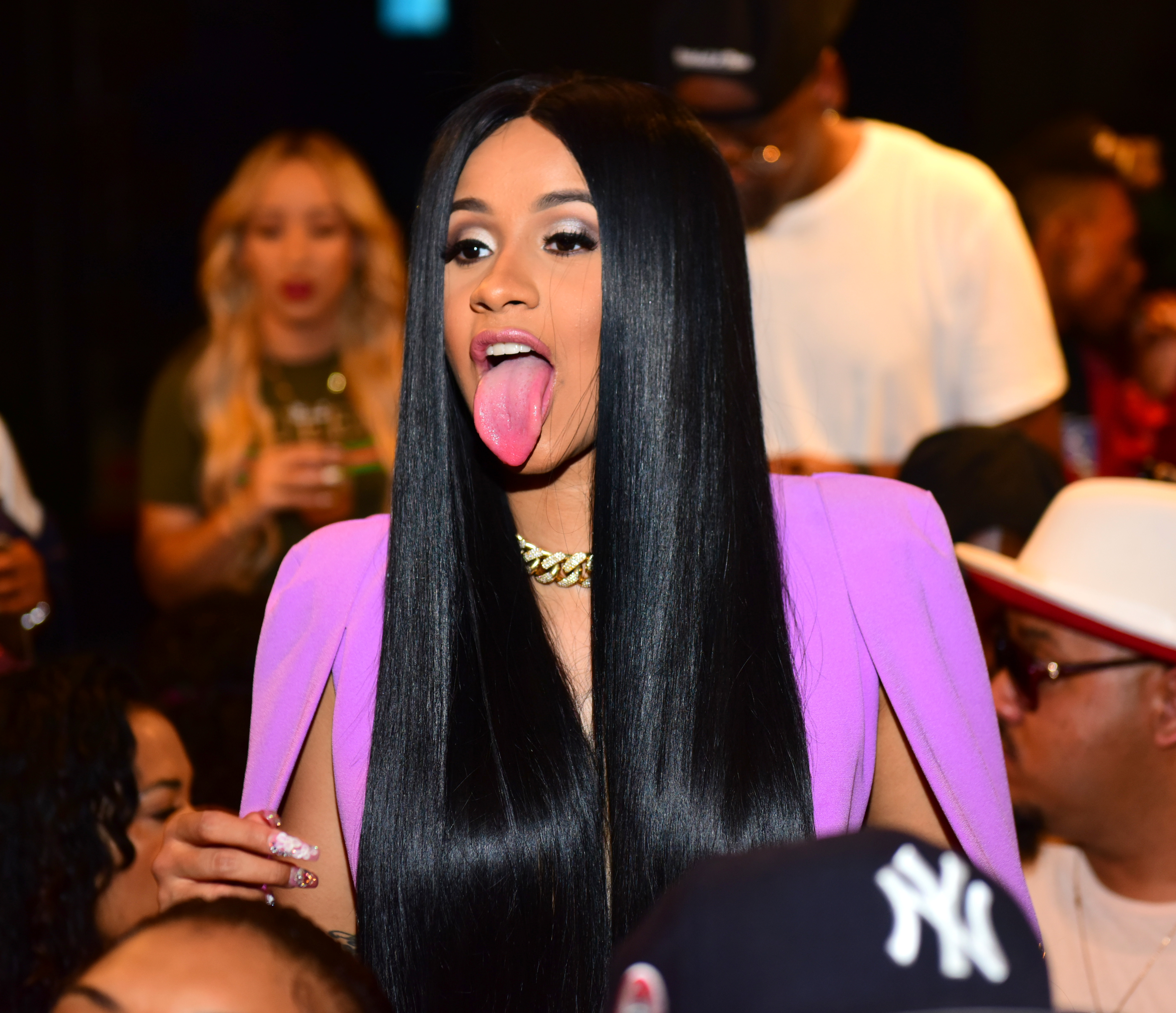 Cardi B Hosts Suite Lounge Day Party