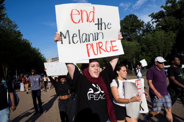 Black Lives Matter Protest at White House