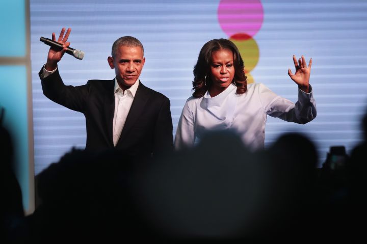 Barack and Michelle Obama