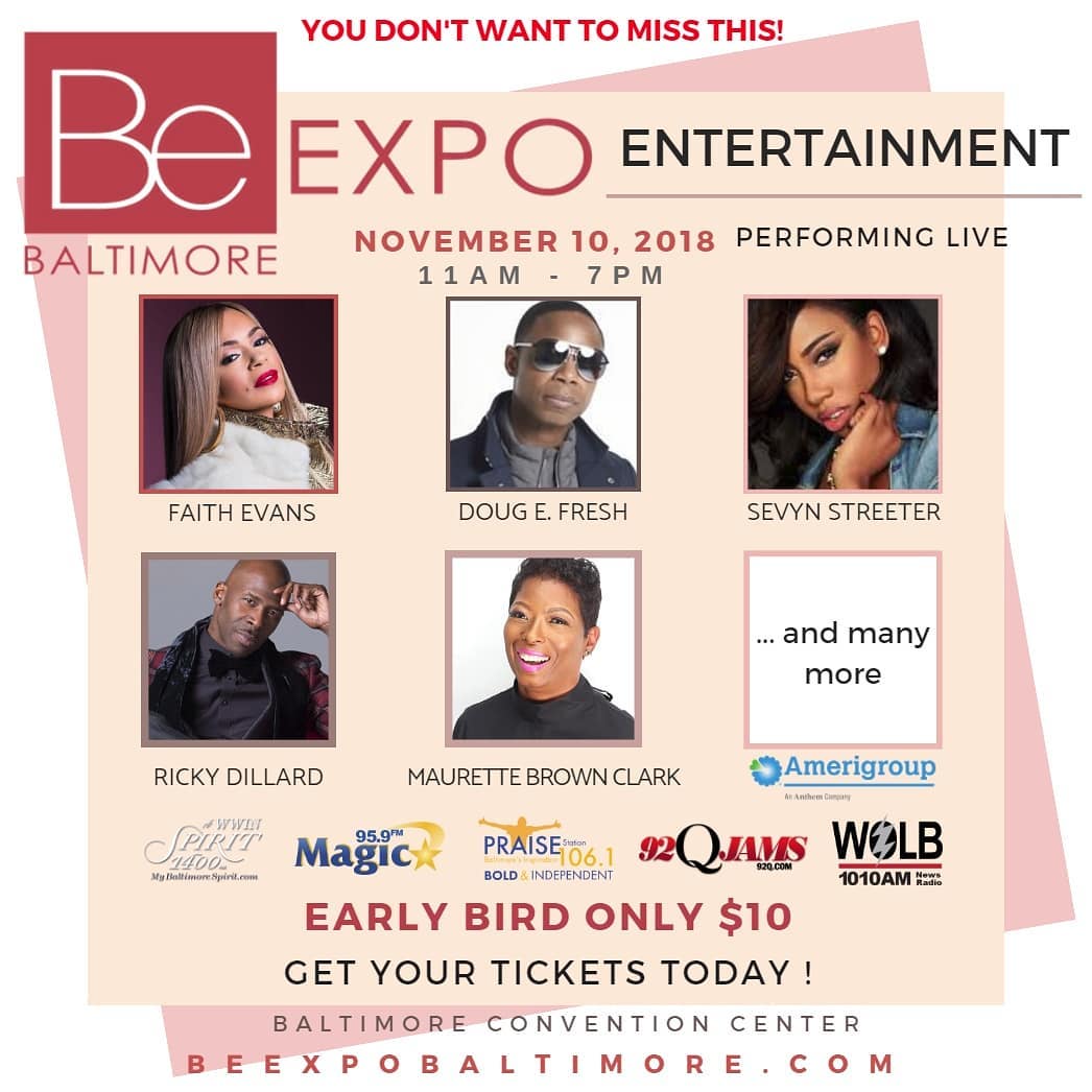 BE expo social media graphics