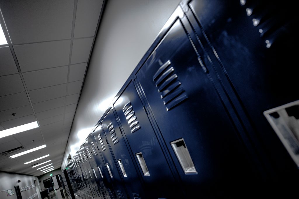 Lockers in School