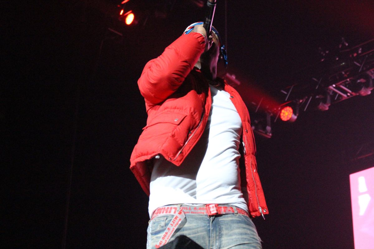 Moneybagg Yo at 92Q WinterFest