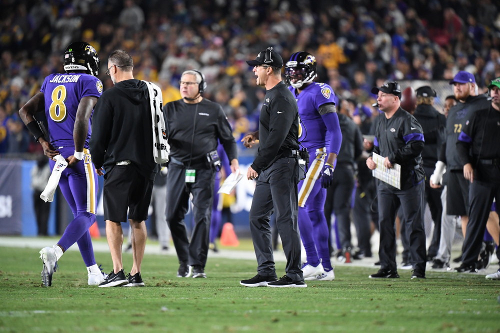 Lamar Jackson, John Harbaugh Ravens