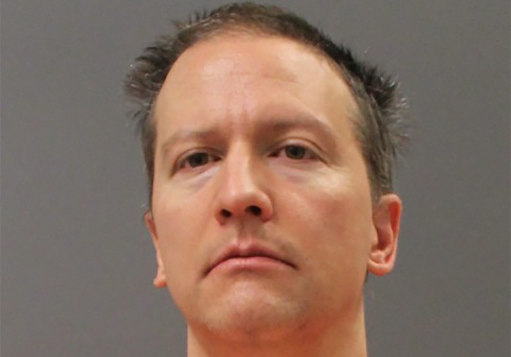 Derek Chauvin mugshot