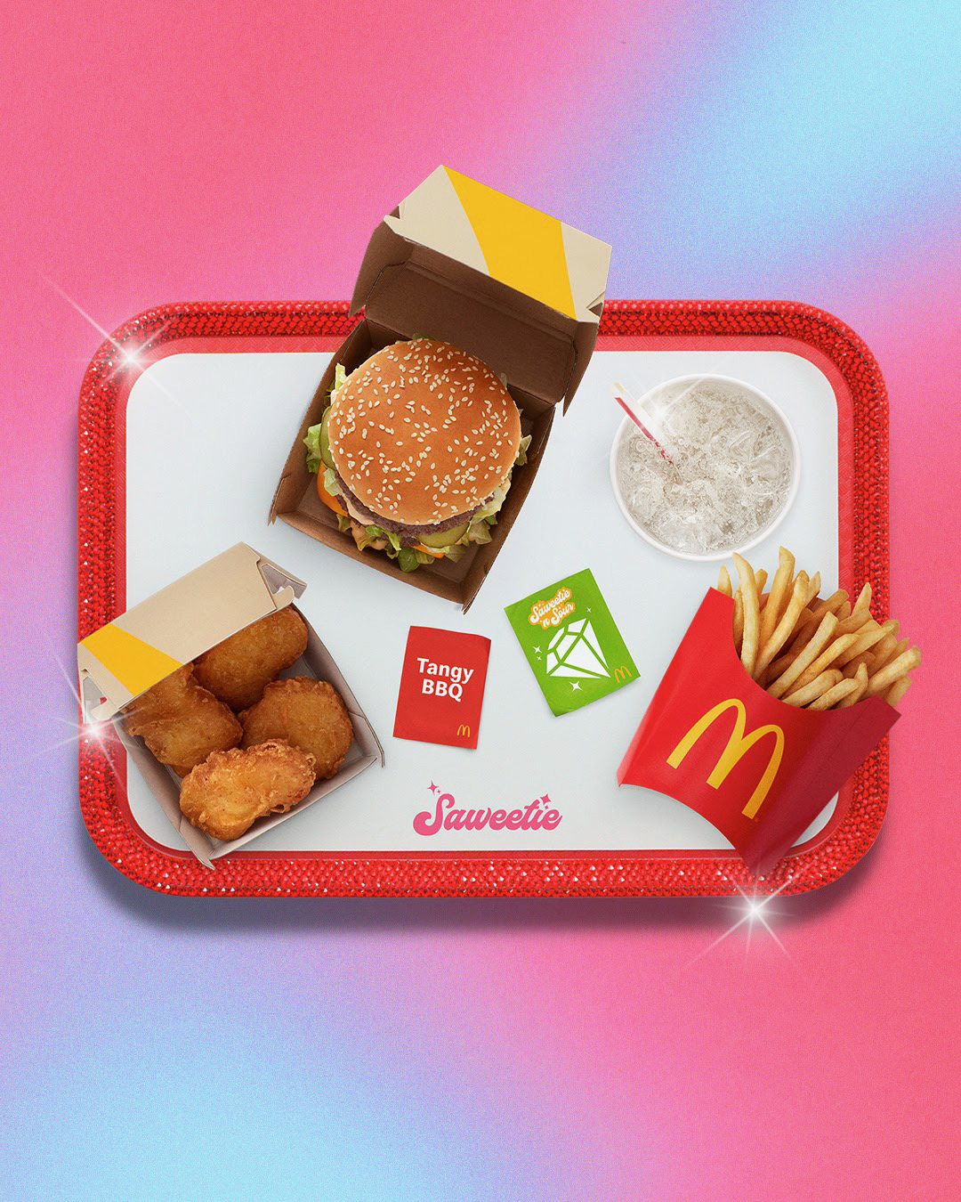McDonald's Saweetie Meal