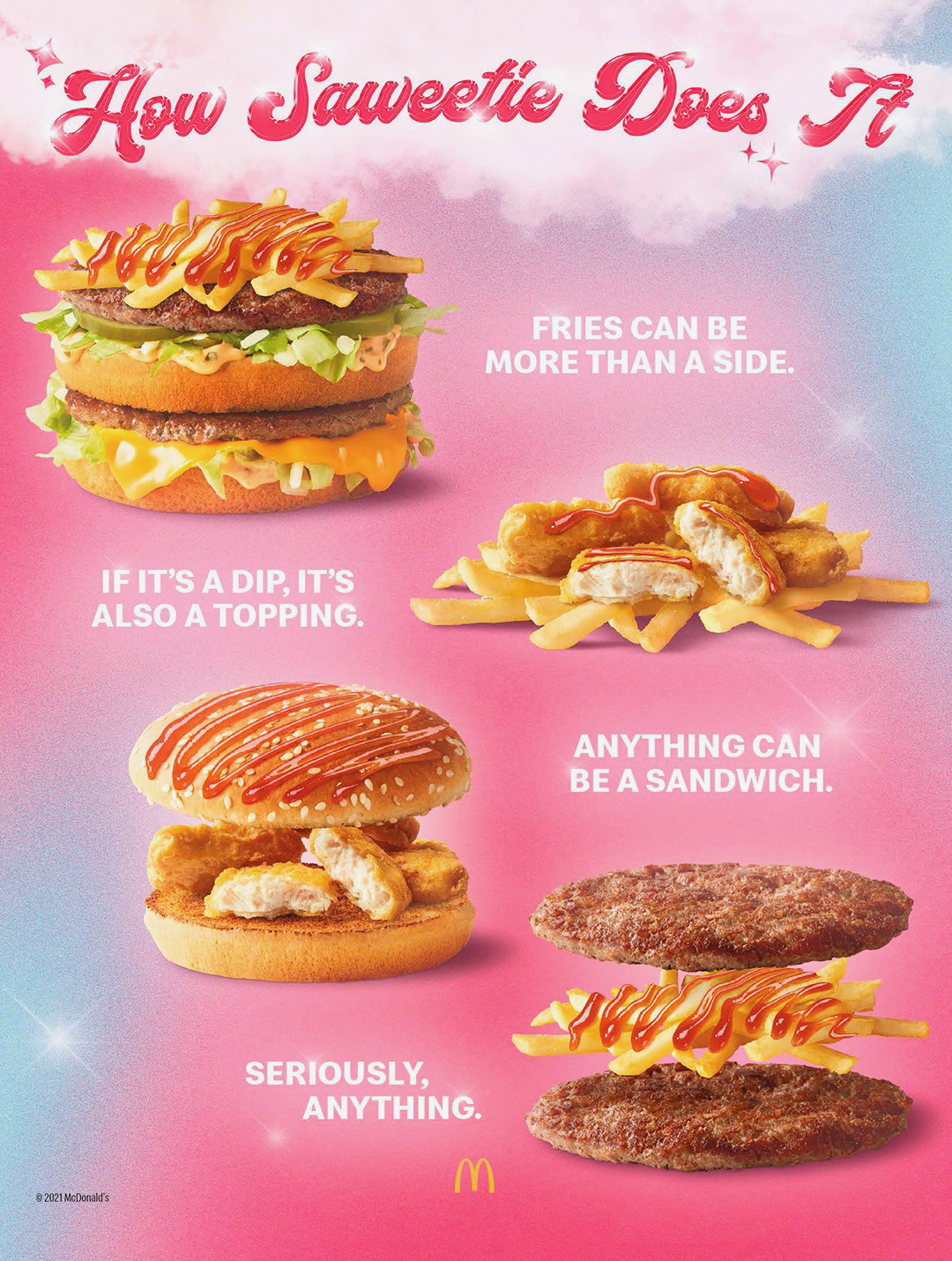 McDonald's Saweetie Meal