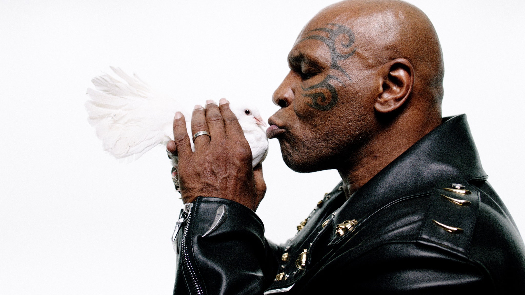Mike Tyson For Roberto Cavalli Men’s Spring 2022