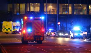 Police Respond To An Incident At Manchester Arena