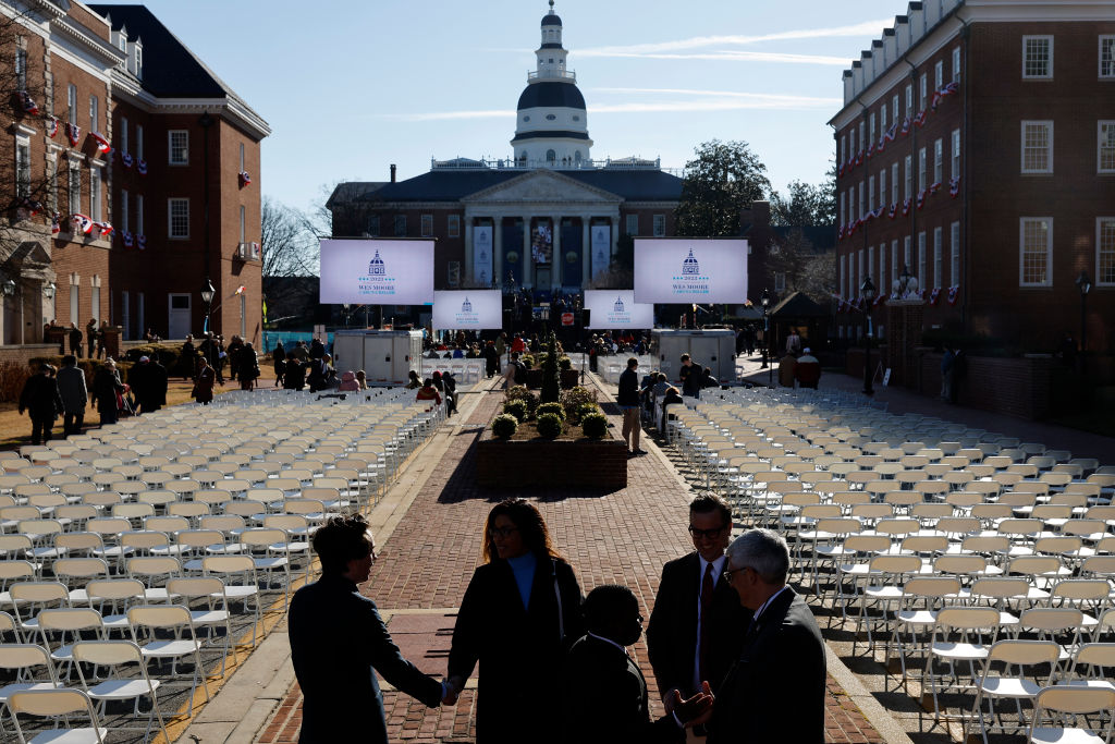 Wes Moore Sworn In As Governor Of Maryland