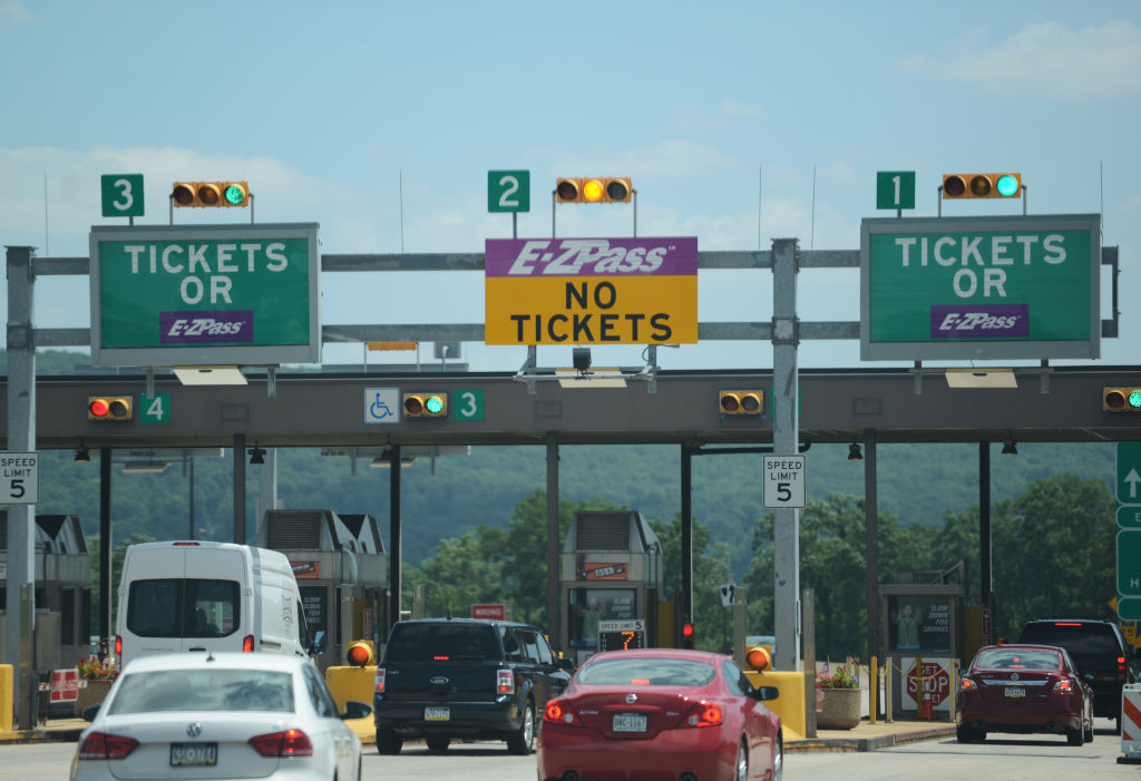 EZ Pass at the Morgantown Turnpike. Reading Eagle: Lauren A. Little 7/10/2015 EZ Pass