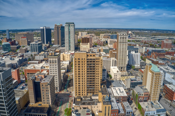 Aerial View of Birmingham, Alabama