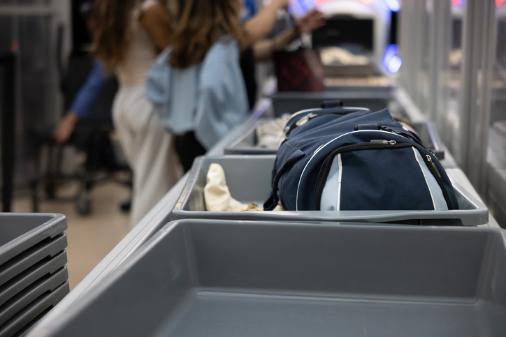 TSA Screening Bins