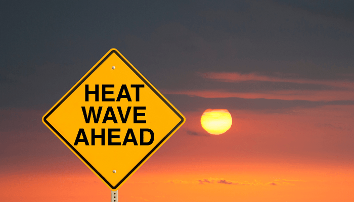 Heatwave Sign For Dynamic Lead