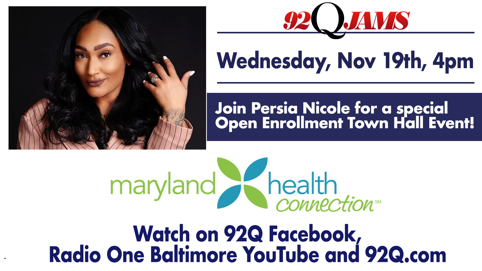 Maryland Health Connection Open Enrollment Virtual Town Hall