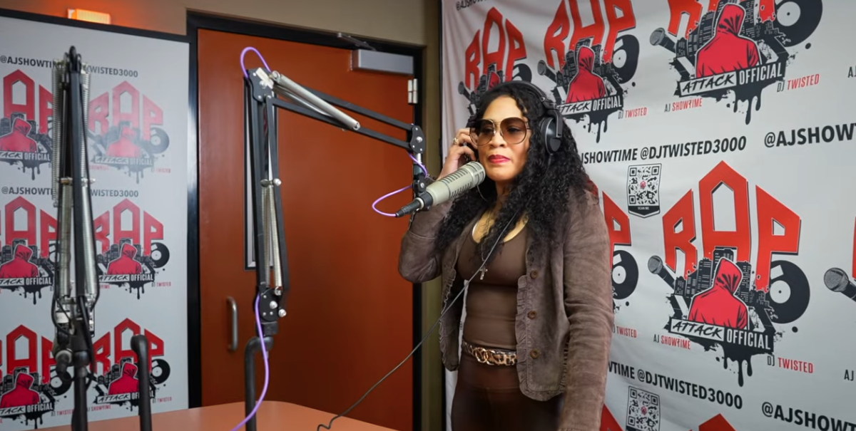 Paula Campbell Brings Heat On Rap Attack's "For The Record"